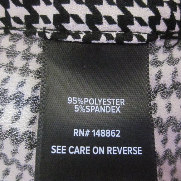 Torrid Pants 28 Wide Leg Studio Crepe High Risen Glen Plaid - Picture 9 of 10